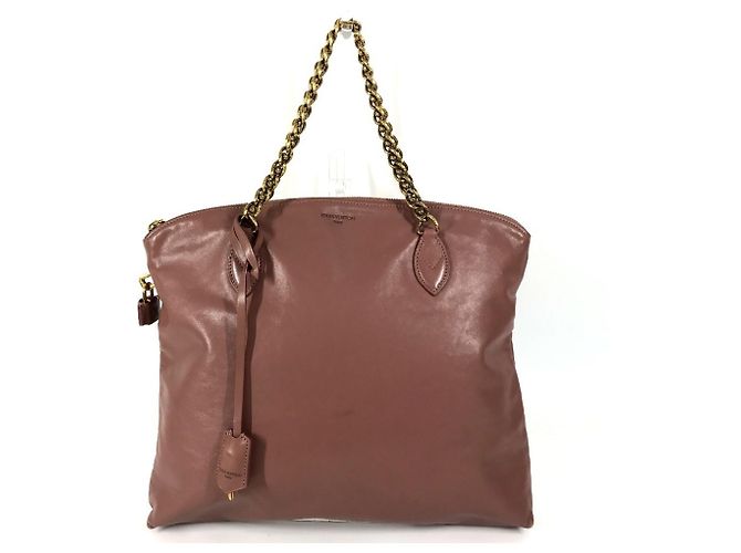 Sac à chaîne Lockit de Louis Vuitton Marron Rose