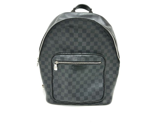 Louis Vuitton Josh Backpack in Damier Graphite Black