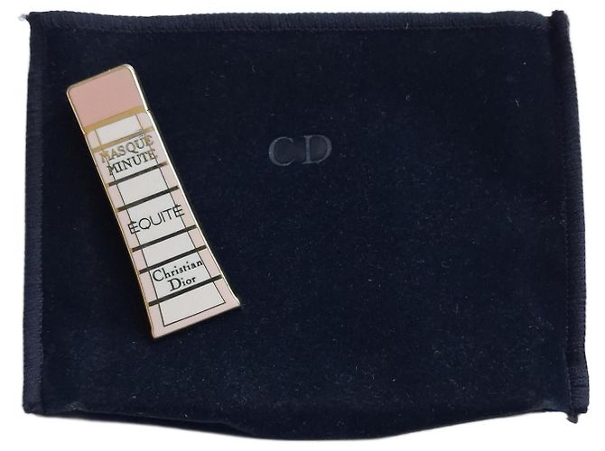 Dior Com pequeno pouch de camurça CD