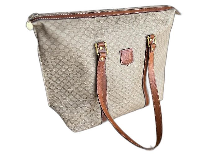 Céline Borsa da viaggio Macadam Marrone Beige 
