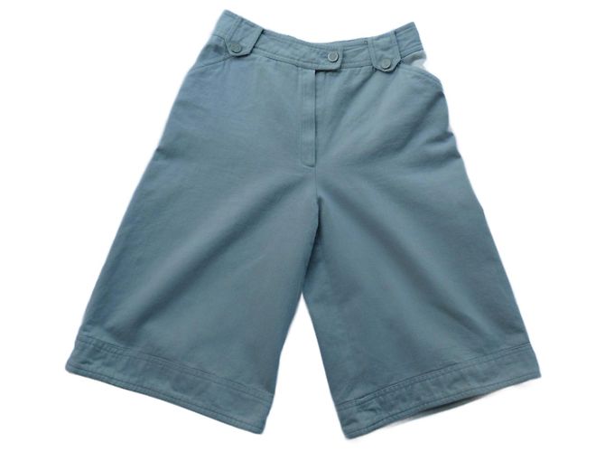 Olivier Lapidus Baumwollshorts Hellgrün
