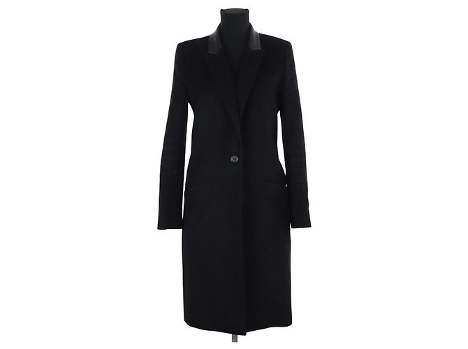 Barbara Bui Black wool coat