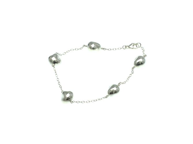 Tiffany & Co Bracciale charm Nugget Tiffany Argento 