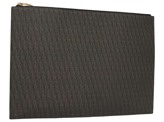 Custodia per documenti SAINT LAURENT PVC Marrone Auth BA2460