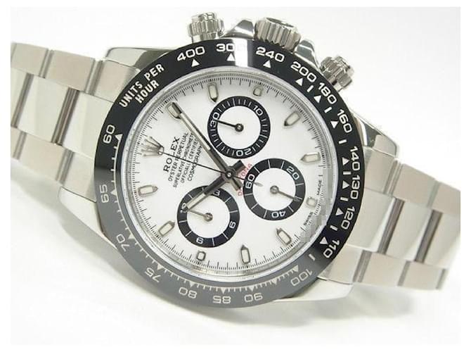 ROLEX Daytona white Dial Ref.116500LN '20 purchased Mens Silvery Steel  ref.2254389
