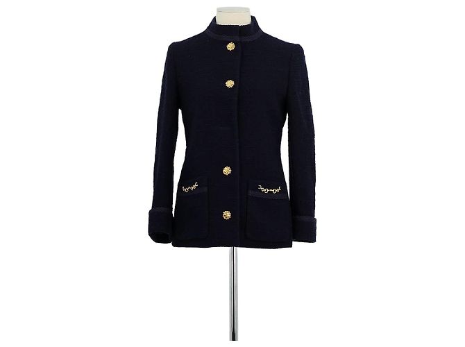 Gucci Navy Wool Jacket