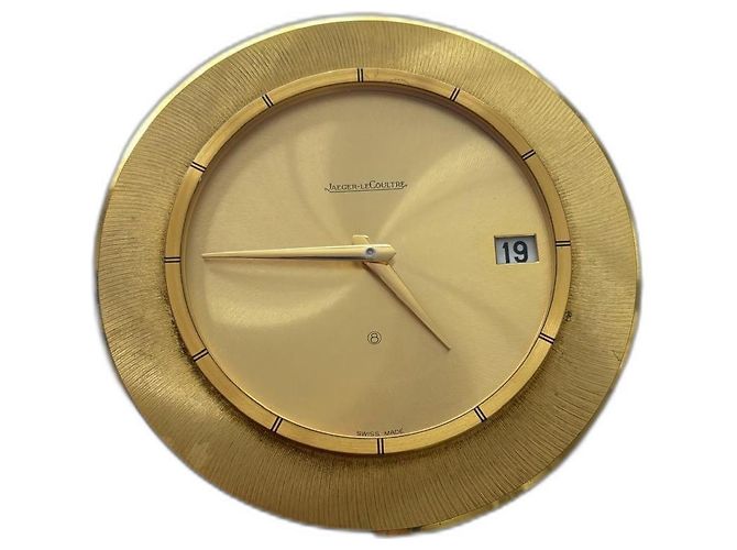 Relógio de mesa Jaeger Lecoultre Ouro/lata Dourado