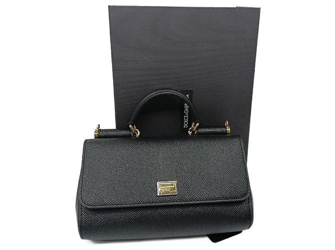 Borsa Dolce & Gabbana Sicily nera Nero
