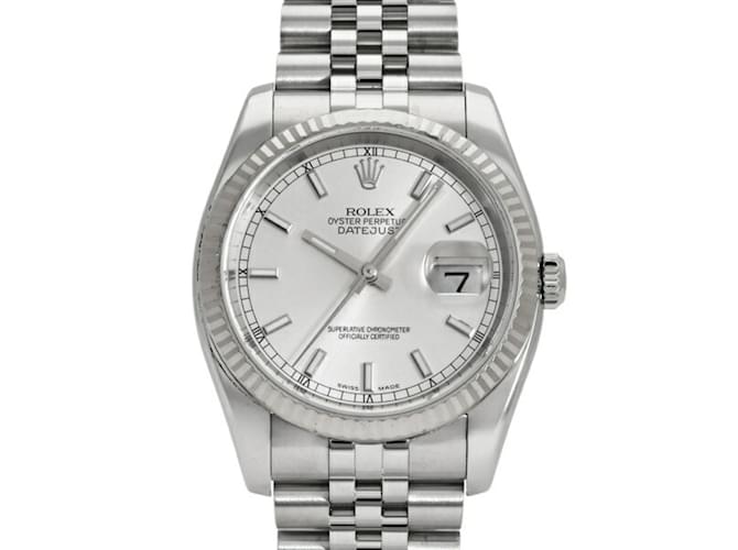 Rolex Datejust 36 116234 Silver Dial Men's Watch  ref.2254818