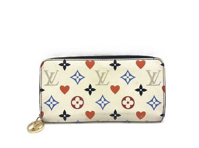 Cartera Zippy Monograma Multicolor Louis Vuitton Blanco