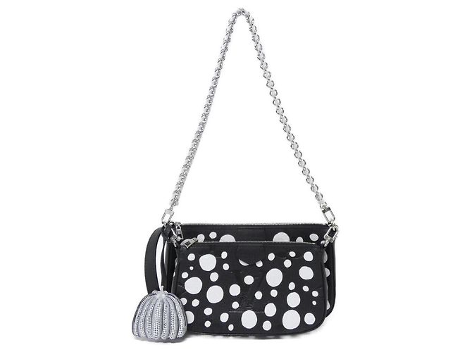 Louis Vuitton Monogram Empreinte Multi Pochette Accessori Nero