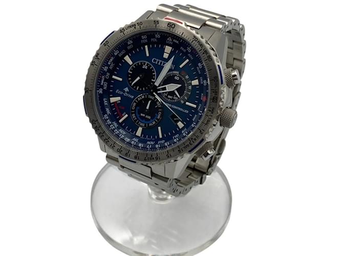 Citizens of Humanity Citizen Promaster Sky Series Eco-Drive Radio-Controlled Watch Blue  ref.2255831