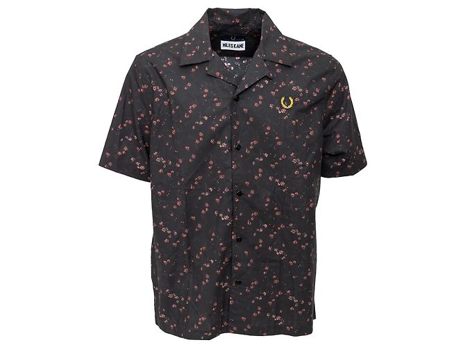 Autre Marque Camicia stampata Fred Perry x Miles Kane Multicolore
