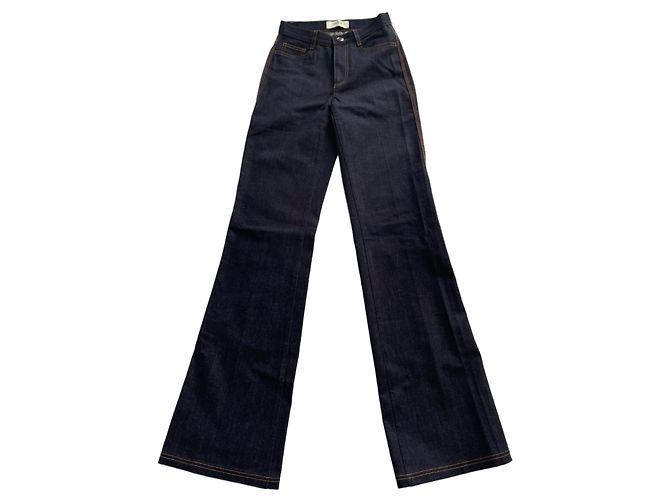Fendi Navy Blue Denim Jeans
