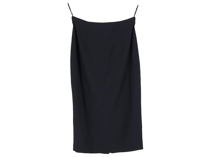 Alexander McQueen Bleistiftrock aus schwarzem Polyester