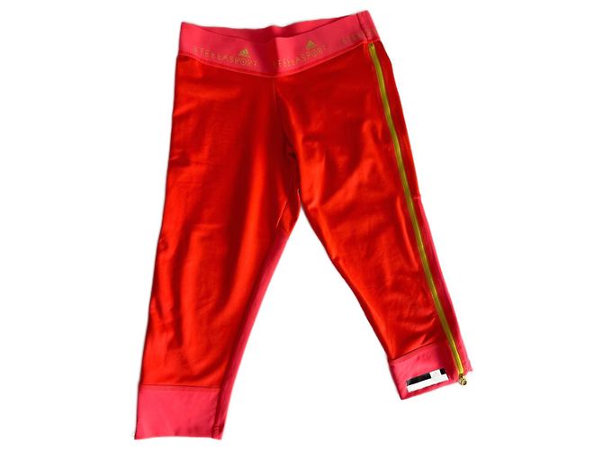 Stella Mc Cartney Stella McCartney Leggings kurz orange Polyester
