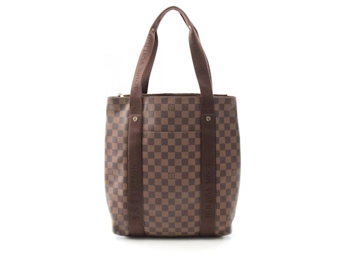 Louis Vuitton Cabas Beaubourg Damier Coated Canvas Tote Bag Brown Cloth  ref.2261141
