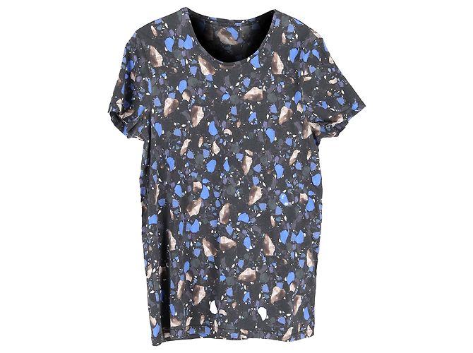 Acne Studios Terrazzo Print T-shirt in Multicolor Cotton Multiple colors