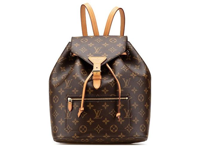 Louis Vuitton Monogram Montsouris Backpack M43431 Brown