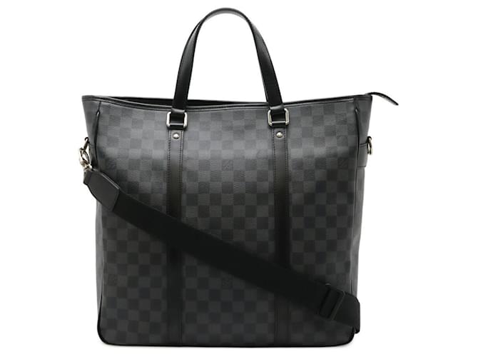 Louis Vuitton Damier Graphite Tadao 2way Tote Bag N51192 Black Cloth  ref.2263752