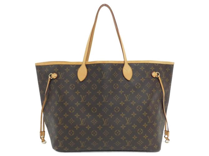 Sac à main Louis Vuitton Monogram Neverfull GM Marron Monogramme