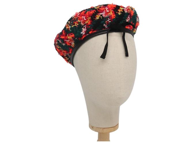 GUCCI Cap Canvas S Multicolor 729140 Auth 118859M Multiple colors