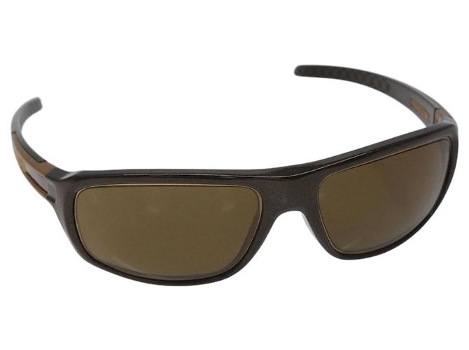 Gafas de sol LOUIS VUITTON Plástico Marrón Z0154E LV Auth SW876 Castaño