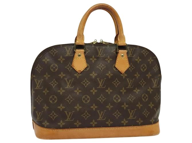 LOUIS VUITTON Monogram Alma Hand Bag M51130 LV Auth SW862 Cloth  ref.2269562