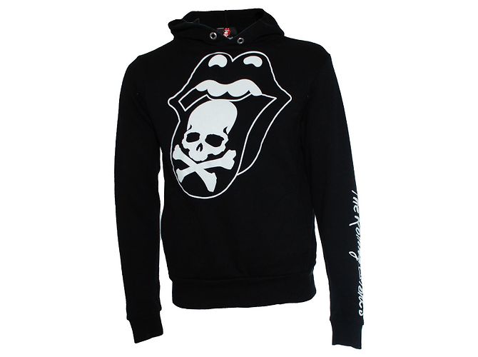 Autre Marque Mastermind Japan, Hoodie Japan x Rolling Stones Schwarz