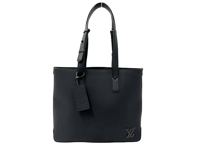 Louis Vuitton Men's Tote Bag in Noir Black Leather  ref.2272849