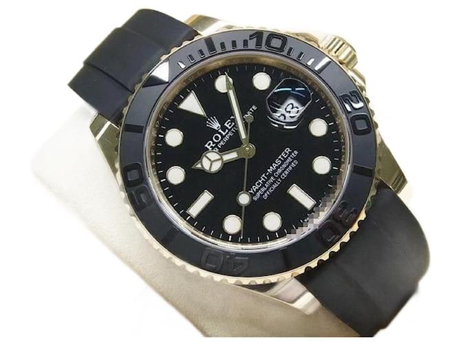 ROLEX YACHT-MASTER 42 18KYG 226658 '25 purchased Mens Black Yellow gold  ref.2272957