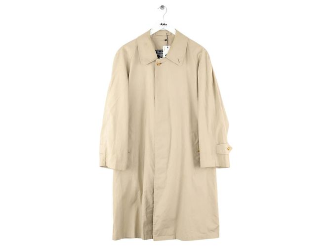 Burberry Trench coat de algodón beige