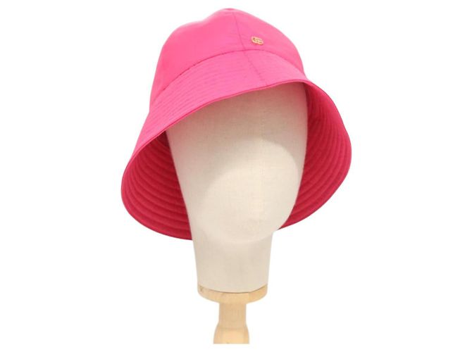 Boné GUCCI em lona S Rosa 729470 Auth 118852M