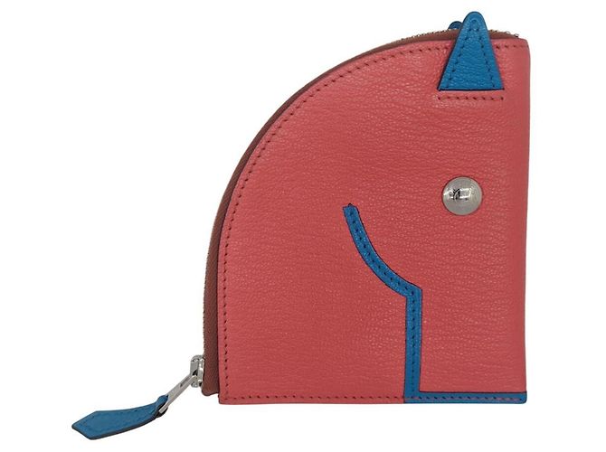 Monedero de cuero Chèvre de Hermès