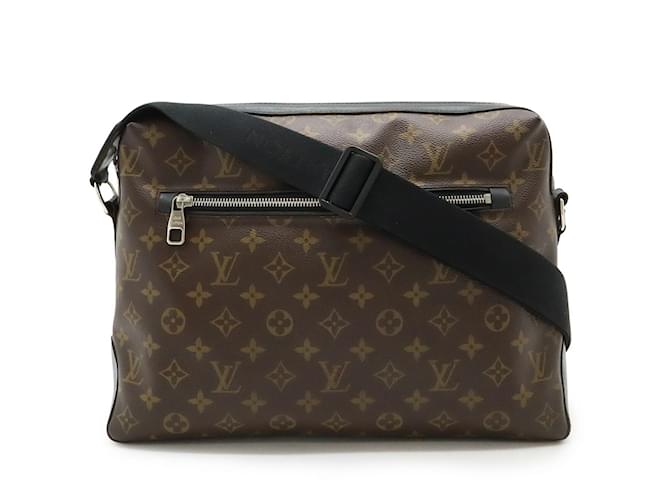Louis Vuitton Monogram Macassar Torres Shoulder Bag Brown Black Leather Patent leather  ref.2273870