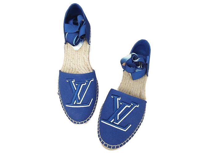 Louis Vuitton Espadrillas Piatte Starboard Blu