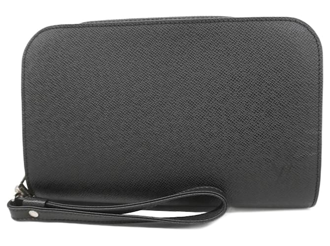 Louis Vuitton Clutch Bag Taiga Baikal M30182 Grey  ref.2274996