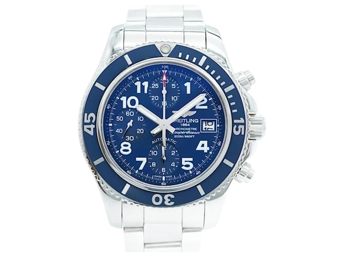 Breitling Superocean A13311 Blue Dial Men's Watch  ref.2275494