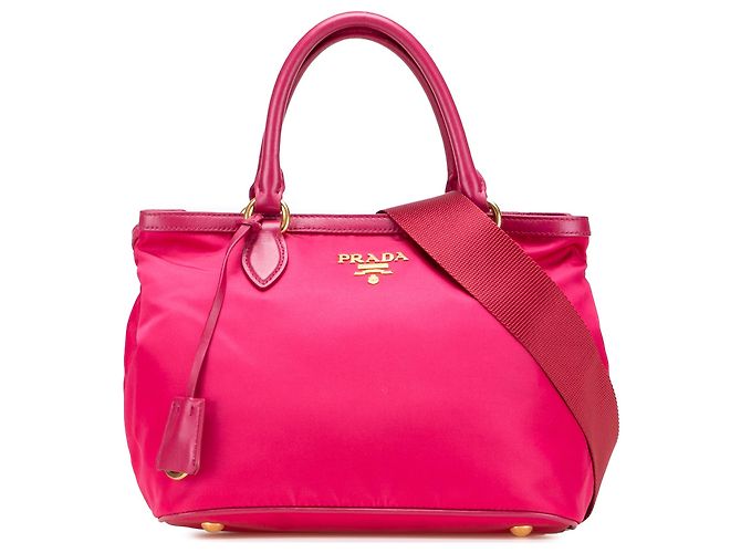 Sac à main Prada Tessuto rose