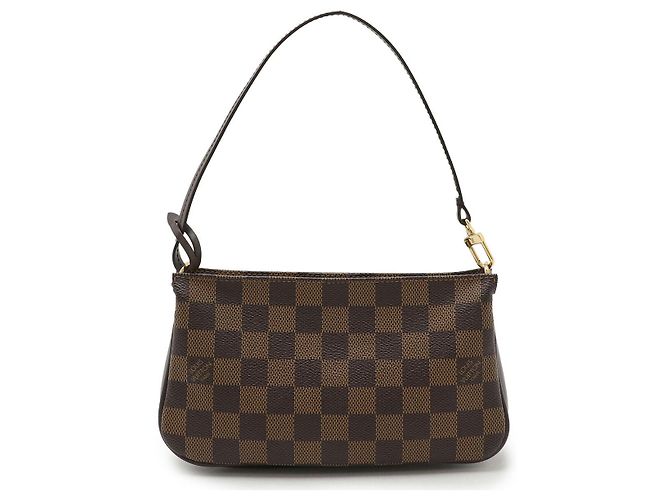 Pochette Multi Damier Navona Louis Vuitton Marrone