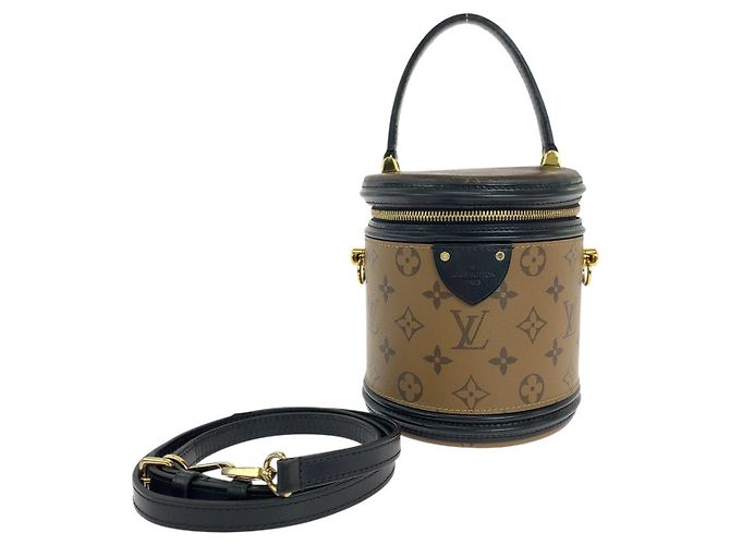 Louis Vuitton Cannes Monogram 2way Bag Brown