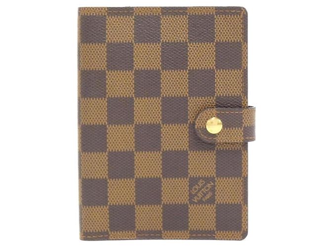 Louis Vuitton Damier Agenda PM Organizer Brown Damier ebene