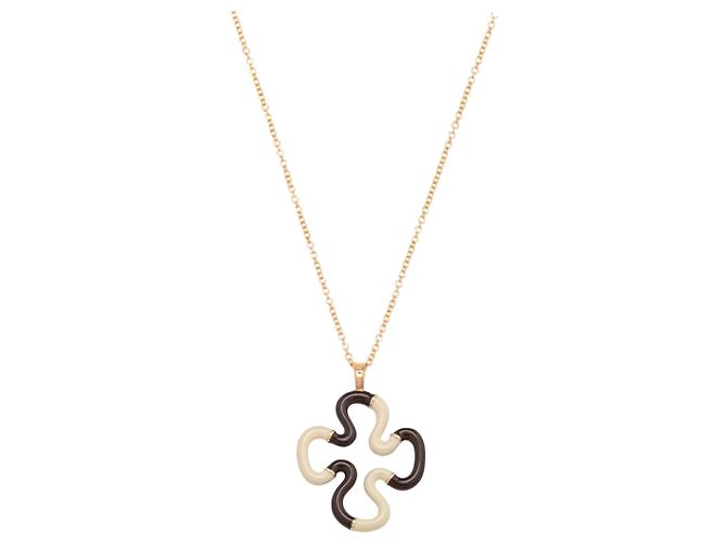 Autre Marque Collar Bea Bongiasca B Duo Oro Amarillo Cereza Blanco Dorado Púrpura