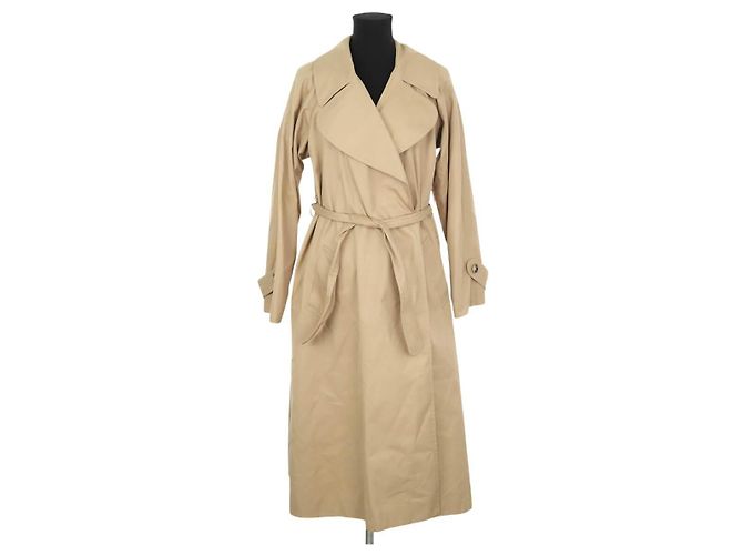 Tsumori Chisato Trench coat de algodón camel Camello