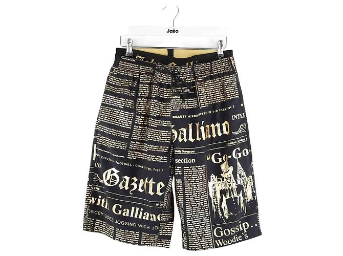 John Galliano Bermuda nera