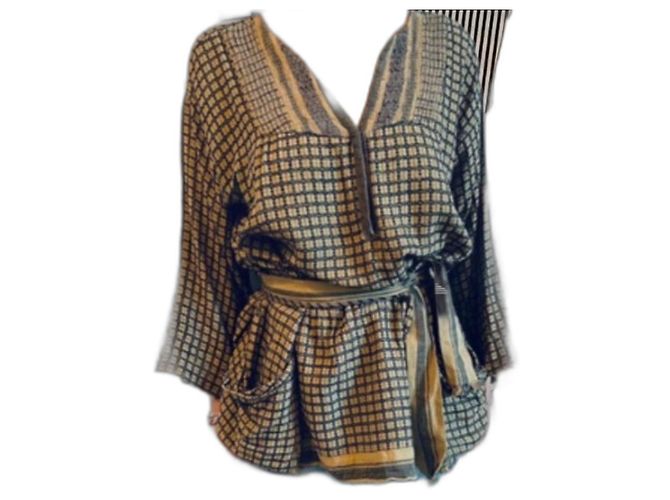 Blusa Isabel Marant Etoile con estampado floral de algodón Amarillo