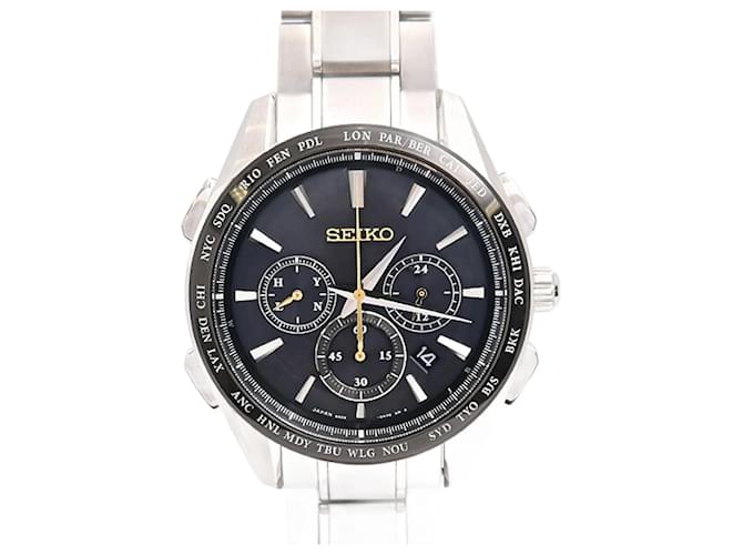 Seiko Brightz Flight Expert Solar Wristwatch  ref.2278079