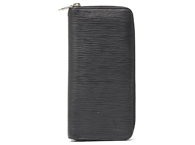 Louis Vuitton Epi Leather Long Wallet Black  ref.2278749