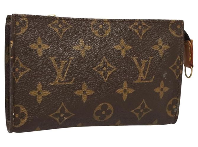 LOUIS VUITTON Monogram Bucket PM Accessory Pouch LV Auth 121169