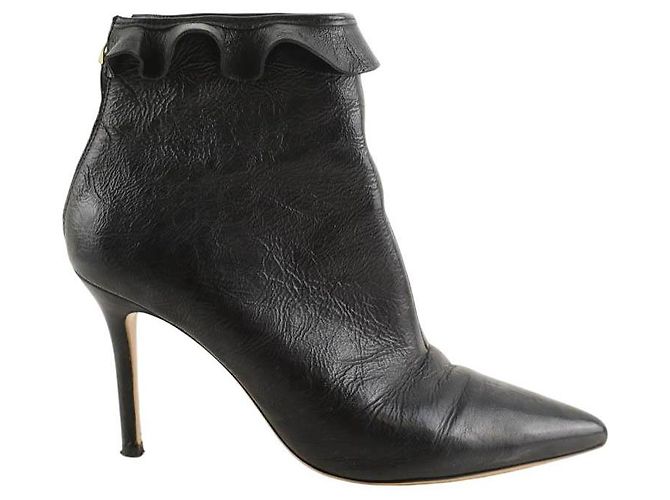 Jerome Dreyfuss Tacchi in pelle nera